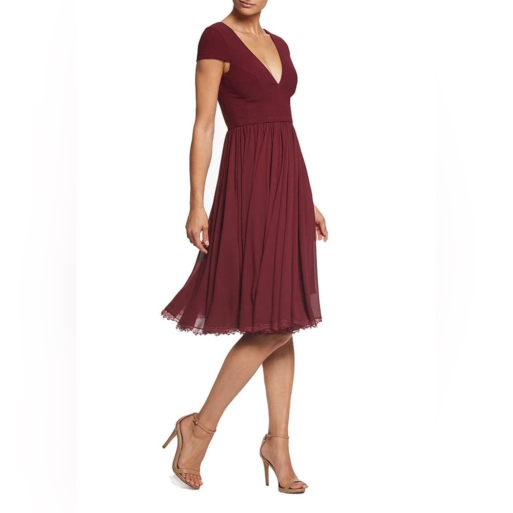 Dress The Population Corey Fit & Flare Dress